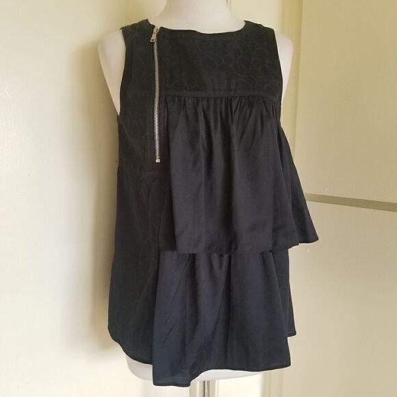 Marc by Marc Jacob's Assymetrical Blk.Top, S, NWOT - Picture 1 of 7